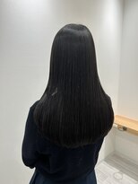 アドラーブル ココロ 新潟(adorable CoCoLo)&nbsp;縮毛矯正ロング♪コスメストレート髪質改善ココアベージュ