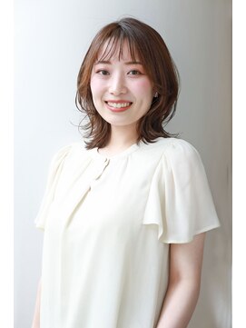 エフ イチリン 本八幡店(F.ICHIRIN) ふんわり外ハネミディ