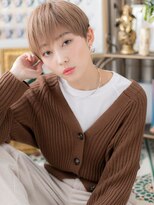 カバーヘア ブリス 志木南口駅前店(COVER HAIR bliss)&nbsp;小顔マッシュショート外国人風インナーカラーh3志木20代30代40代