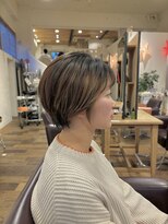 フーチー クーチー アマティー 豊中店(FUCHI KUCHI amati)&nbsp;@fuchi_kuchi.okada［豊中,髪質改善/コンパクトまるみショート］