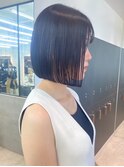 マロンベージュ/ボブ/前髪/レイヤー/小顔/髪質改善/縮毛矯正横浜
