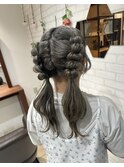 【ヘアカラー】グレージュ