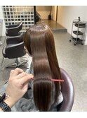 高濃度水素ナノリペアカラー×アッシュベージュ