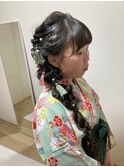 1-30 卒業式　袴・ヘアセット