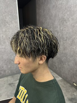 ライズトーキョー 土浦店(RISE TOKYO) 大人気メンズパーマスタイル！【ハイライトツイストスパイラル】