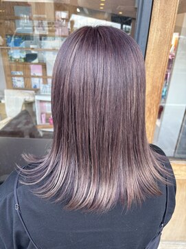 イリエ 川口(irier) ダブルカラー☆ピンクベージュ