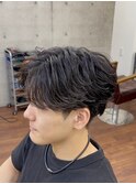 メンズ フェザーパーマ