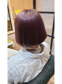 ボブヘア×ダブルカラー
