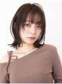 レイヤーボブ/レイヤーカット/くびれレイヤー/韓国風ヘア