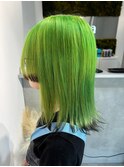 狐カラーネオンライム