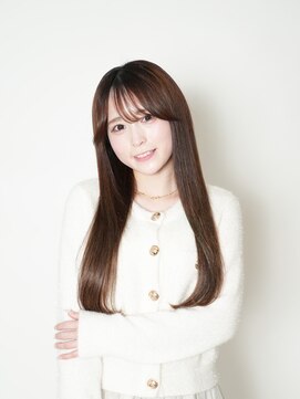 ルフュージュ バイ プロデュース 相模大野店(Refuge by Produce) シースルーバング/ストレートロング