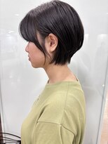 モリオ フロム ロンドン サッポロファクトリー店(morio FROM LONDON)&nbsp;morio札幌　くびれ前下がりショート