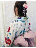 夏限定クーポン浴衣&ゆるふわセット