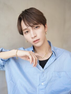 ニコ トウキョウ ロジック(nico TOKYO Logic) メンズシースルーマッシュ韓国マッシュコンマバング