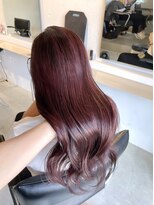 ティム(tim)&nbsp;《hinako》光に透けるカシスレッド/゜