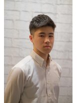 グレイスフル バーバープラチナム 六本木店(Graceful Barber platinum) 爽やかアップバングショート
