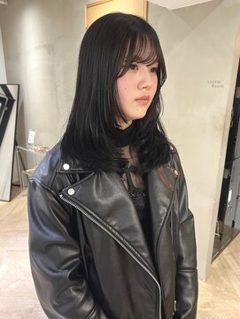 ローレン(LOREN) イメチェン/ホワイトブロンド/外ハネボブ/ワイドバング/栄/久屋