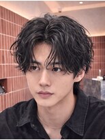 サロウィン 倉敷店(SALOWIN)&nbsp;毛流れニュアンスパーマ6/メンズ/メンズカット/ツイストパーマ