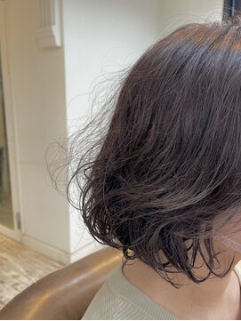 オーガスト ヘア ネイル(AUGUST hair nail) やわふわボブパーマ