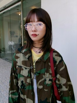 チクロヘアー(Ticro hair)の写真/第一印象を大きく変える顔周りのカットにmm単位までこだわり、どこから見ても小顔魅せの美しいフォルムに