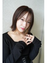 ログ 高松木太店(Log)&nbsp;インナーカラーで雰囲気〇くびれボブ/高松