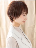 斜めバング前下がりコンパクトショートカットTd3浦和30代40代
