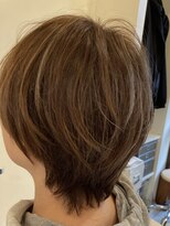 ヘアーイズム(HAIR ISM) 白髪ぼかしハイライト+アッシュブラウン♪