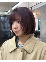 ネイト(Neit) ぴったり収まるミニボブ×ピンクブラウン