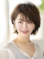 ロビー 青山(ROBBY)&nbsp;ショートボブ/前髪あり/小顔ショート/30代/40代/50代