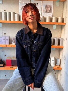 ウーフ(U-fu) 重ため デザイン フレンチボブ