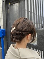 ニューヨークニューヨーク 三宮店(NYNY)&nbsp;ヘアアレンジ/シニヨン/ボブでもできる