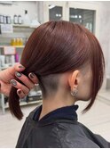 ツーブロックボブ刈り上げ女子メンズライクボーイッシュ原宿原宿