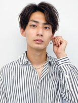 シアター 前橋(theater)&nbsp;爽やかメンズ☆無造作ツーブロックマッシュナチュラル黒髪