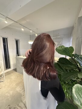 アミエ(AMIE) 《pink red brown × layer》