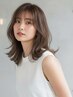 【デビュースタイリストが担当】女性カット&ヘアカラー￥5500　※ショート不可
