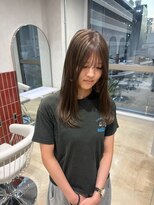 ユニ 心斎橋(Uni.) 心斎橋/韓国ヘア/レイヤーカット/髪質改善/顔周り/ブリーチ