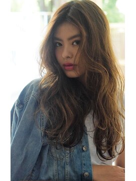 リマ(RIMA) 【RIMA】 外国人風☆パーマWave質感