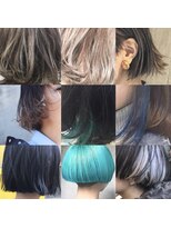 ビビト(bibito) bibito お客様 デザイン ブリーチカラー