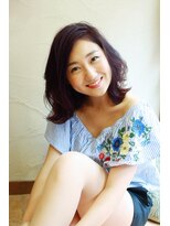 トヌコア ルア 下北沢店(TONUKOA RUA)&nbsp;【TonukoaRua】切りっぱなし感が作るナチュラルな外巻き☆