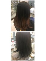 バレルヘアー(Valer hair) グラデーションブルー