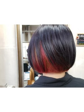 ゼットサロン(Z SALON) Z「インナーにクレイジーレッドカラフル◎」