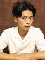 シアンデルカ(CYANDELUCCA) 大人センターパートパーマ