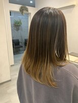 トパ(topa)&nbsp;ハイライトグレージュ ミディアム 10代 20代 30代 40代