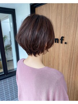 リンフ(Rinf.) 【Rinf.】丸みショートボブ