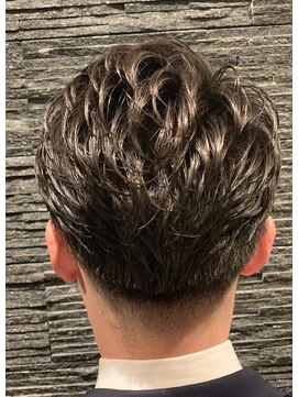 ヒロギンザ 上野店(HIRO GINZA) 7:3ツーブロックショート