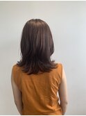 季節問わないピンクブラウン