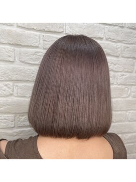 アンククロス 表参道(ANKH CROSS) ブリーチ１回透明感グレージュ