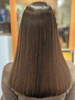 ヘアー ロゼッタ ギンザ(Hair rosetta GINZA)の写真/【銀座駅10秒★】【髪質改善酸性還元ストリートメント＋カット¥11000】柔らかく扱いやすいスタイルへ♪