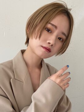 エムプラス 二子玉川(Mplus) ●ハンサムショート● シナモンベージュ