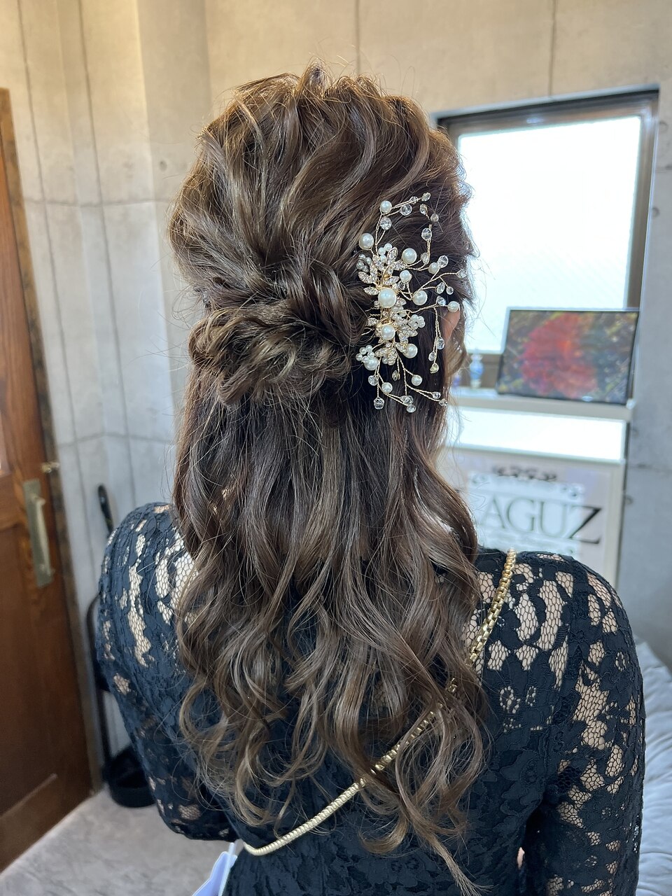 ヘアセット】 お呼ばれハーフアレンジ 茅ヶ崎ヘアセット：L172444059